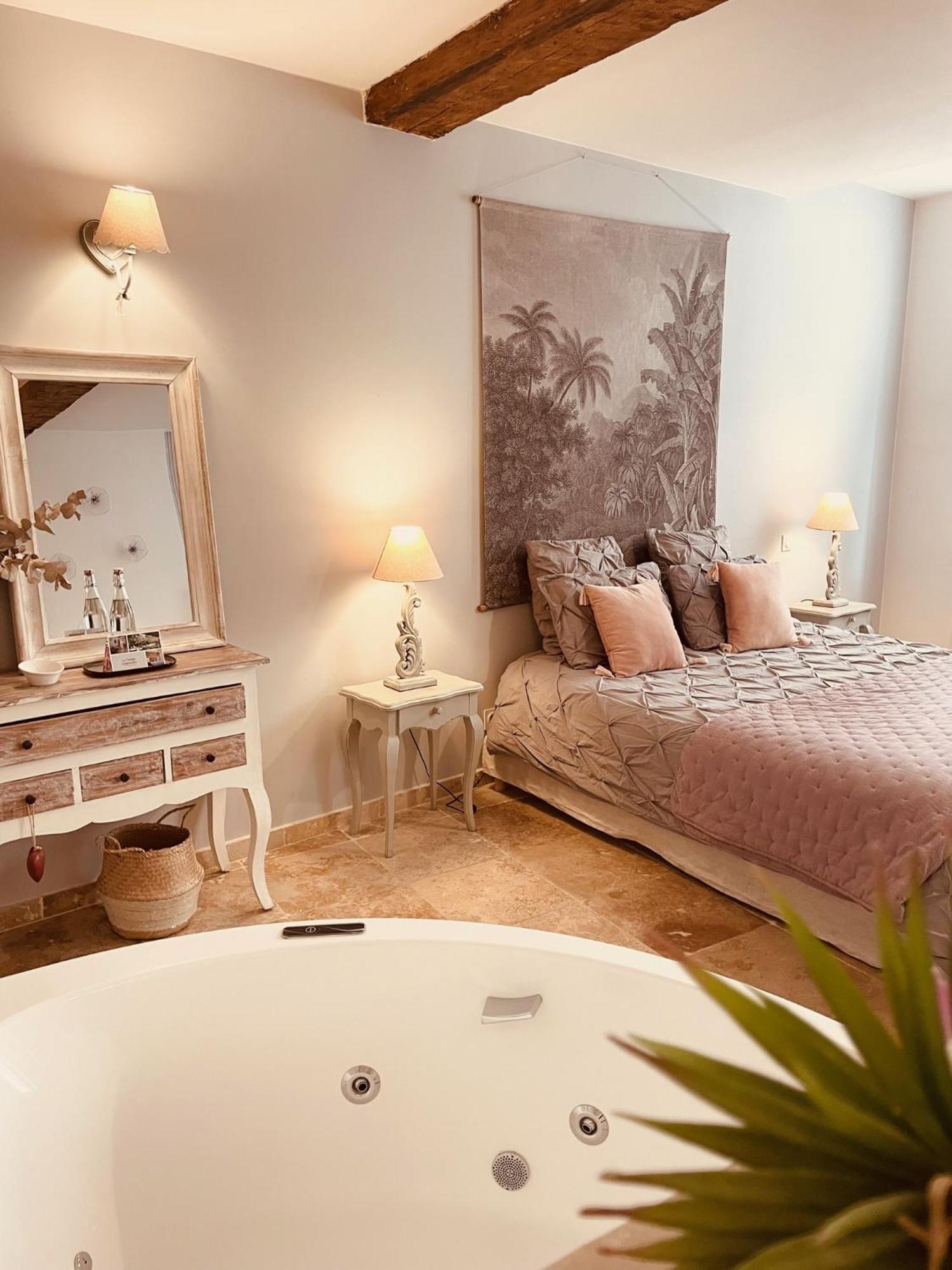 B&B Temps Suspendu Provence Pernes-les-Fontaines Zimmer foto