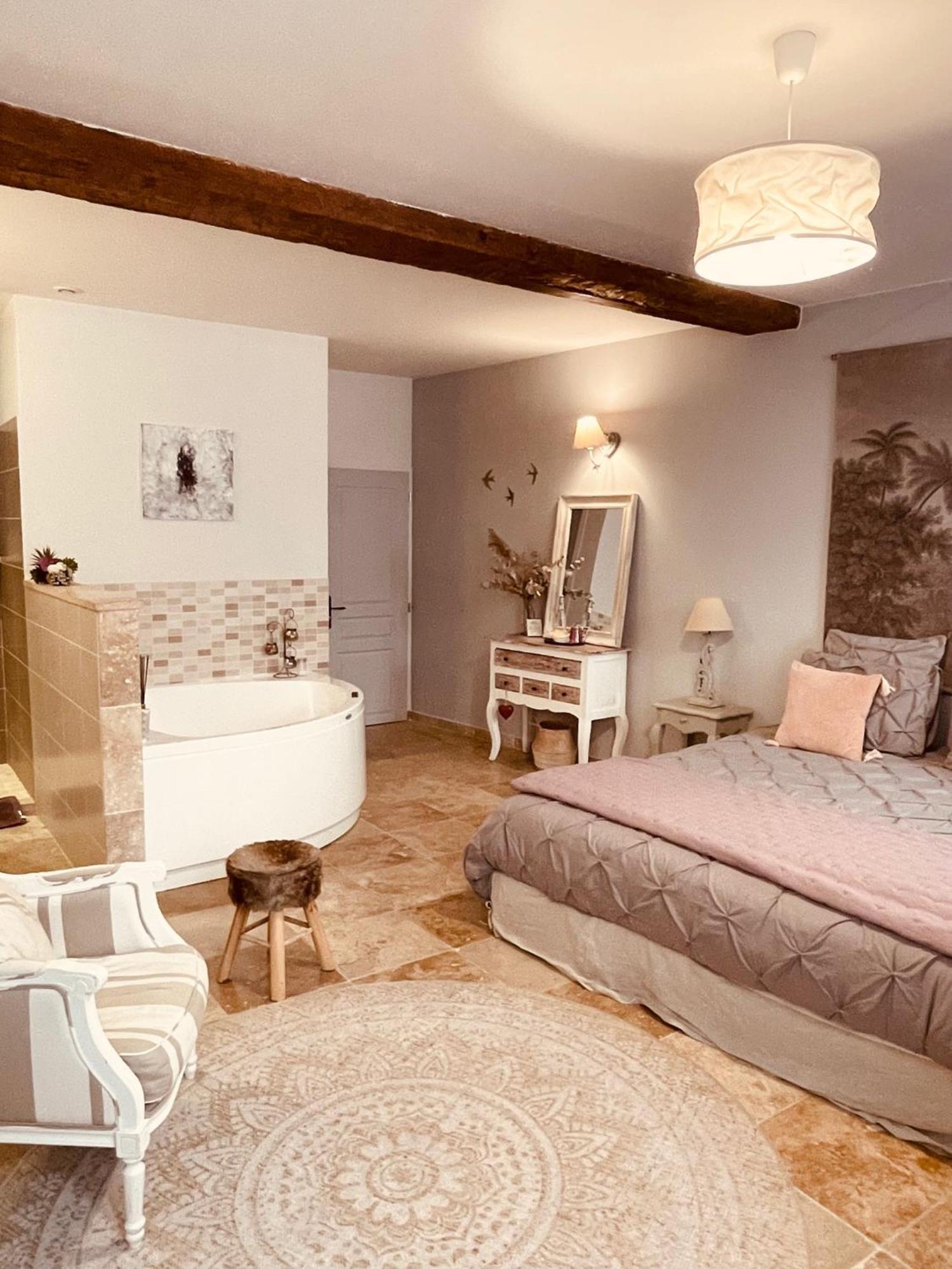 B&B Temps Suspendu Provence Pernes-les-Fontaines Zimmer foto